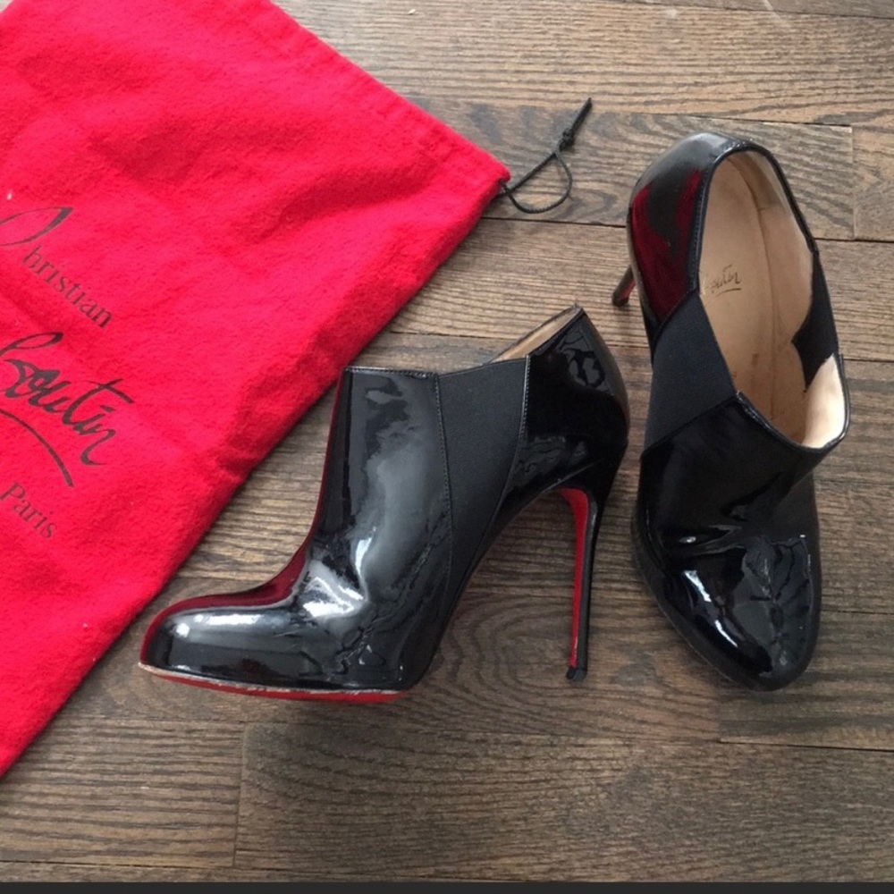 Christian Louboutins booties